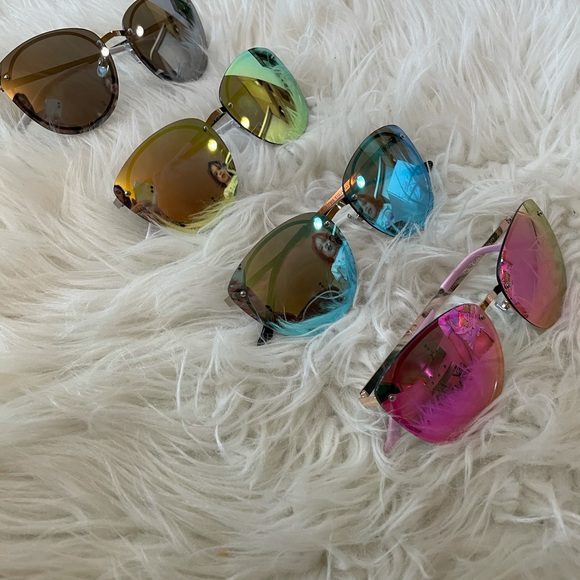 Block The Haters Oversized Aviators- Sky Blue - Picture 15 of 16